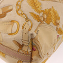 LOEWE Tote Bag Canvas Beige Brown Auth bs35631A-16
