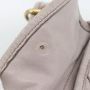 Miu Miu Matelasse Shoulder Bag Leather 2way Pink Gold Auth bs35641-31