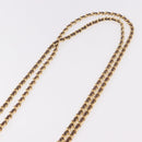 PRADA Chain Shoulder Bag Suede Purple Gold Auth bs35642A-8
