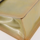 LOUIS VUITTON Monogram Vernis Spring Street Hand Bag Gris M91029 Auth bs35645A-14