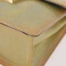 LOUIS VUITTON Monogram Vernis Spring Street Hand Bag Gris M91029 Auth bs35645A-15