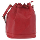 LOUIS VUITTON Epi Noe Shoulder Bag Red M44007 LV Auth bs35647-1