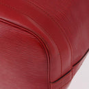 LOUIS VUITTON Epi Noe Shoulder Bag Red M44007 LV Auth bs35647-17