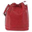 LOUIS VUITTON Epi Noe Shoulder Bag Red M44007 LV Auth bs35647-13