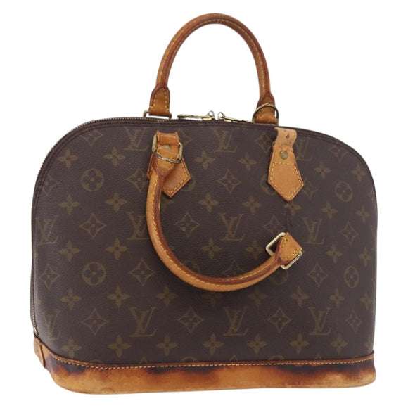 LOUIS VUITTON Monogram Alma Hand Bag M51130 LV Auth bs35648