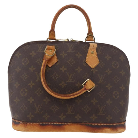 LOUIS VUITTON Monogram Alma Hand Bag M51130 LV Auth bs35648