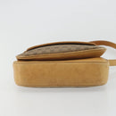GUCCI Micro GG Supreme Shoulder Bag PVC Beige Gold Auth bs35653-5
