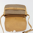 GUCCI Micro GG Supreme Shoulder Bag PVC Beige Gold Auth bs35653-10