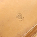 GUCCI Micro GG Supreme Shoulder Bag PVC Beige Gold Auth bs35653-20