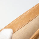 GUCCI Micro GG Supreme Shoulder Bag PVC Beige Gold Auth bs35653-12