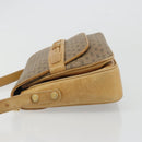GUCCI Micro GG Supreme Shoulder Bag PVC Beige Gold Auth bs35653-4