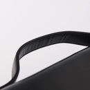 Christian Dior Hand Bag Leather Black Gold Auth bs35657-8