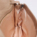BOTTEGA VENETA INTRECCIATO Shoulder Bag Leather Beige Gold Auth bs35659-18