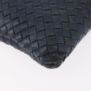 BOTTEGA VENETA INTRECCIATO Clutch Bag Leather Navy Auth bs35660-15