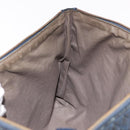 BOTTEGA VENETA INTRECCIATO Clutch Bag Leather Navy Auth bs35660-11