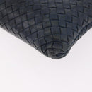 BOTTEGA VENETA INTRECCIATO Clutch Bag Leather Navy Auth bs35660-14