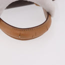 CELINE Macadam Canvas Hand Bag PVC Leather Brown Gold Auth bs35662-8