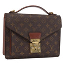 LOUIS VUITTON Monogram Monceau 26 Shoulder Bag M51187 LV Auth bs35663-1