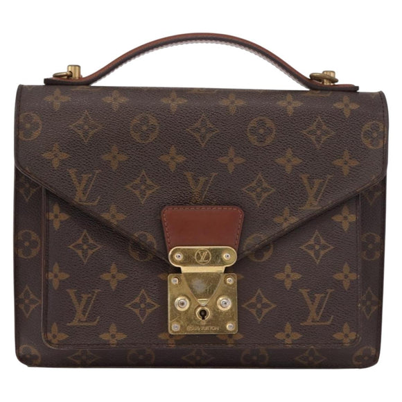 LOUIS VUITTON Monogram Monceau 26 Shoulder Bag M51187 LV Auth bs35663