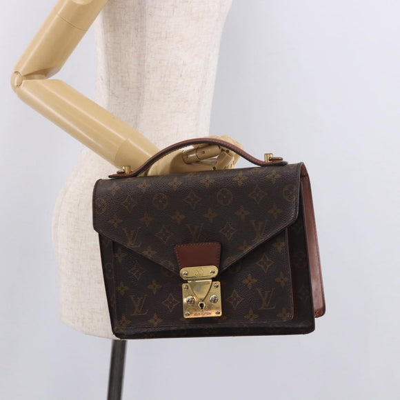 LOUIS VUITTON Monogram Monceau 26 Shoulder Bag M51187 LV Auth bs35663