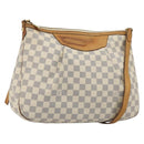 LOUIS VUITTON Damier Azur Siracusa PM Shoulder Bag N41113 LV Auth bs35664-1
