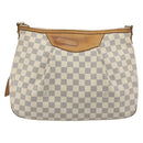 LOUIS VUITTON Damier Azur Siracusa PM Shoulder Bag N41113 LV Auth bs35664-2