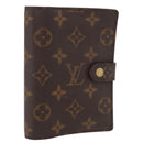 LOUIS VUITTON Monogram Agenda PM Day Planner Cover R20005 LV Auth bs35665-1