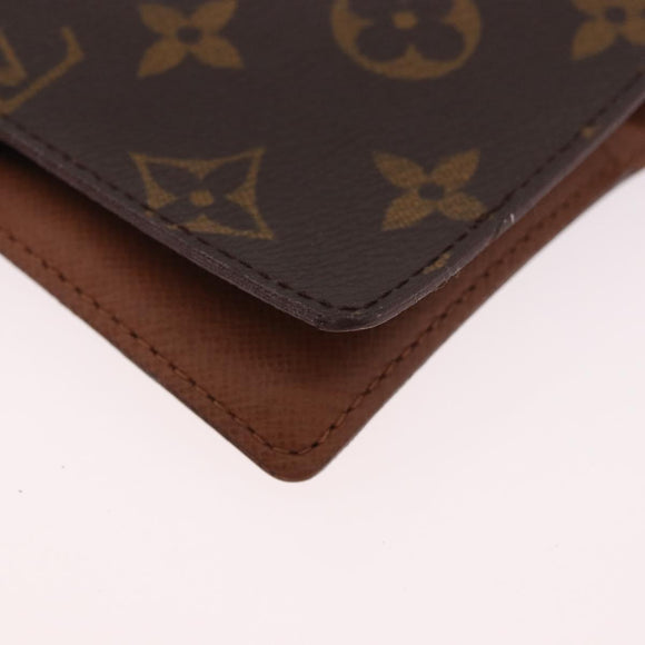 LOUIS VUITTON Monogram Agenda PM Day Planner Cover R20005 LV Auth bs35665