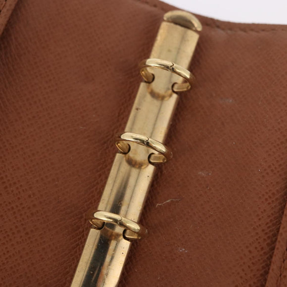 LOUIS VUITTON Monogram Agenda PM Day Planner Cover R20005 LV Auth bs35665