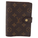 LOUIS VUITTON Monogram Agenda PM Day Planner Cover R20005 LV Auth bs35665-13