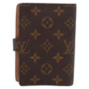 LOUIS VUITTON Monogram Agenda PM Day Planner Cover R20005 LV Auth bs35665-2