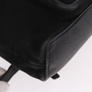 GUCCI Bamboo Backpack Suede Black Gold 003 1705 0030 Auth bs35670A-16
