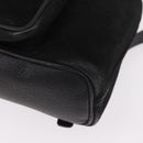 GUCCI Bamboo Backpack Suede Black Gold 003 1705 0030 Auth bs35670A-17
