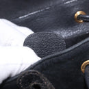 GUCCI Bamboo Backpack Suede Black Gold 003 1705 0030 Auth bs35670A-12