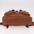 GUCCI Bamboo Backpack Leather Brown Gold 003 58 0016 Auth bs35671-11
