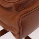 GUCCI Bamboo Backpack Leather Brown Gold 003 58 0016 Auth bs35671-13