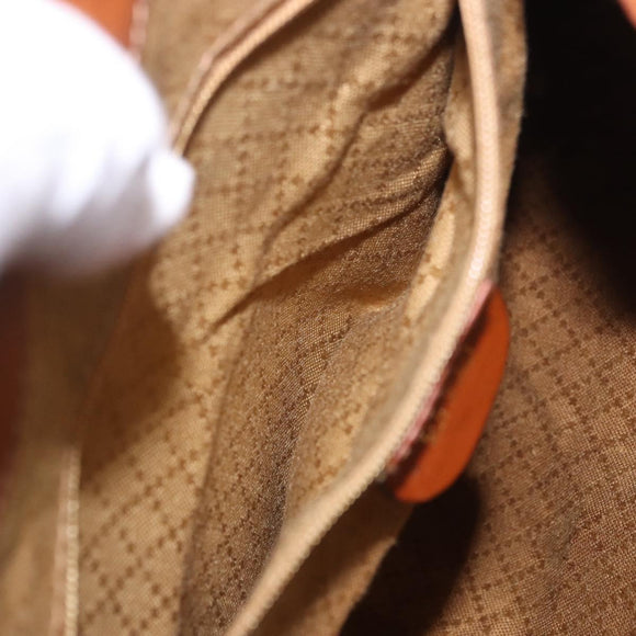 GUCCI Bamboo Backpack Leather Brown Gold 003 58 0016 Auth bs35671