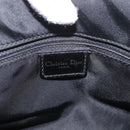 Christian Dior Hand Bag Nylon Black Silver Auth bs35673-17