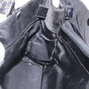 Christian Dior Hand Bag Nylon Black Silver Auth bs35673-18