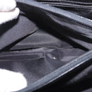 Christian Dior Hand Bag Nylon Black Silver Auth bs35673-24