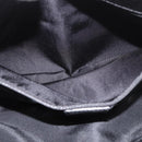 Christian Dior Hand Bag Nylon Black Silver Auth bs35673-26