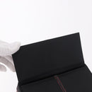 Christian Dior Clutch Bag Nylon Black Silver Auth bs35680-10
