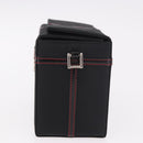 Christian Dior Clutch Bag Nylon Black Silver Auth bs35680-3