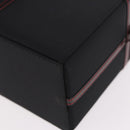Christian Dior Clutch Bag Nylon Black Silver Auth bs35680-14