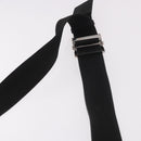 BOTTEGA VENETA INTRECCIATO Body Bag Leather Black Silver Auth bs35683A-8