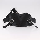 BOTTEGA VENETA INTRECCIATO Body Bag Leather Black Silver Auth bs35683A-9