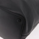 CHANEL Tote Bag Calf Leather Black CC Auth bs35686V-15