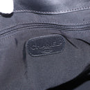 CHANEL Tote Bag Calf Leather Black CC Auth bs35686V-19