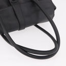 CHANEL Tote Bag Calf Leather Black CC Auth bs35686V-8