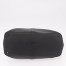 CHANEL Tote Bag Calf Leather Black CC Auth bs35686V-5
